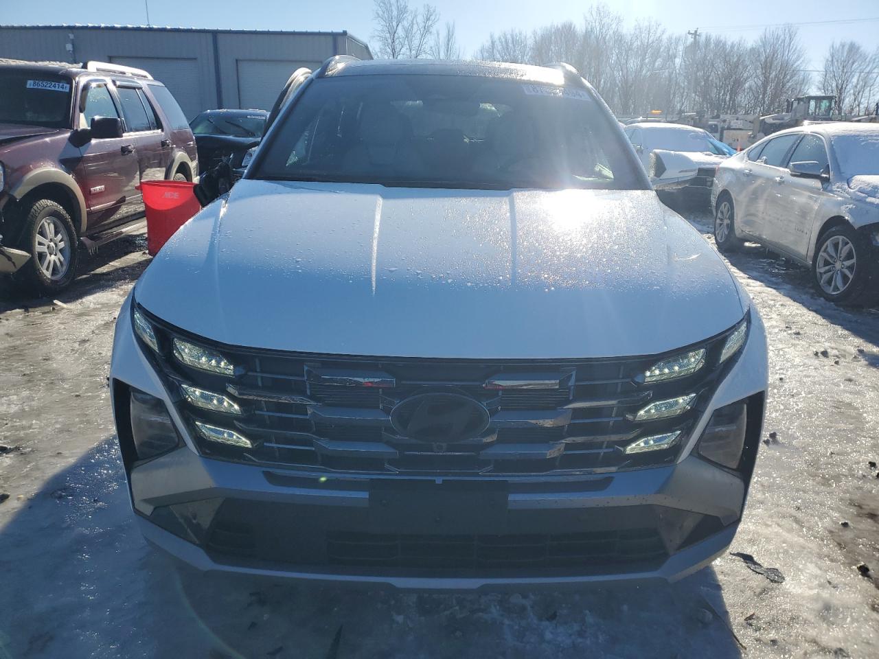 2025 Hyundai Tucson VIN 5NMJECDE0SH477155 Copart auction photo, side damage thumbnail 5