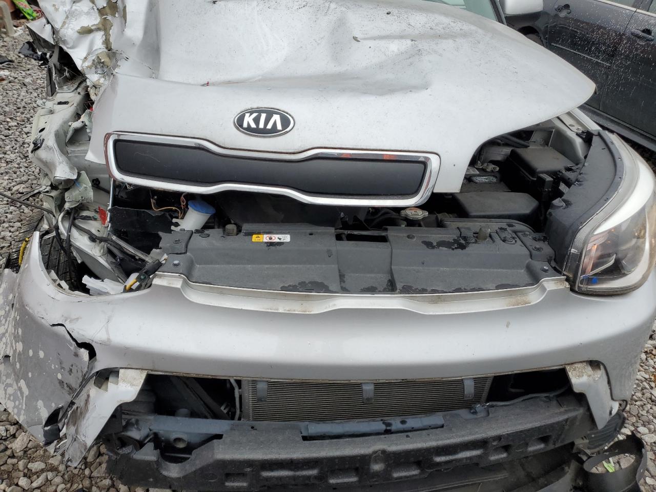 2015 KIA Soul VIN KNDJN2A20F7783693 Copart auction photo, front end damage thumbnail 11
