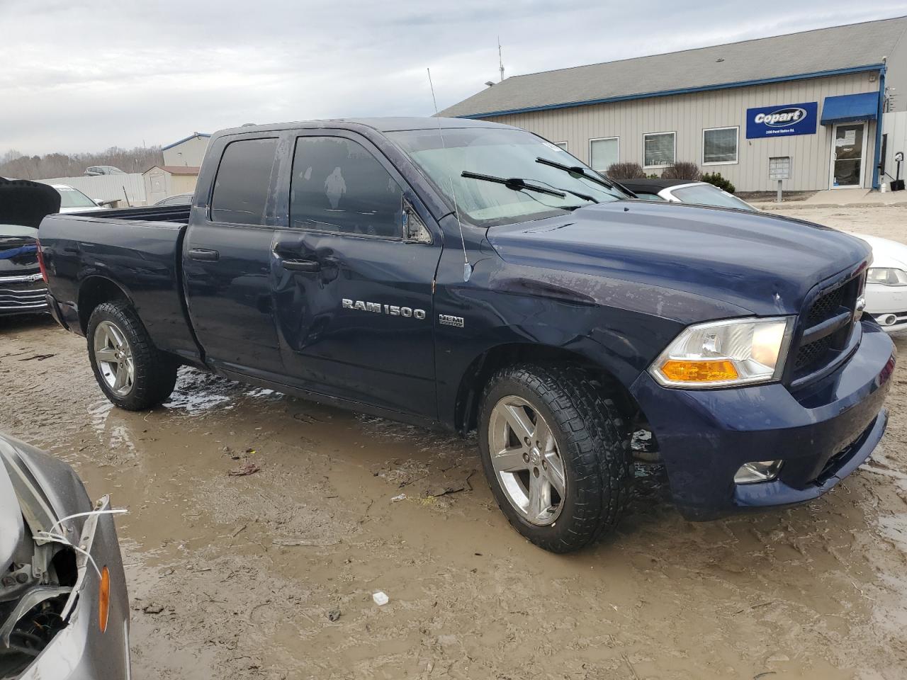 2012 Dodge RAM VIN 1C6RD7FT4CS244949 Copart auction photo, front end / side damage thumbnail 4