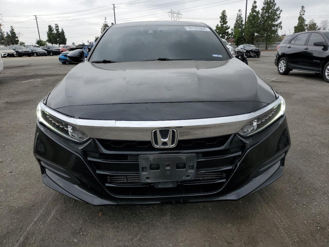 2018 Honda Accord VIN 1HGCV1F19JA246580 Copart auction photo, rear end / side damage thumbnail 5