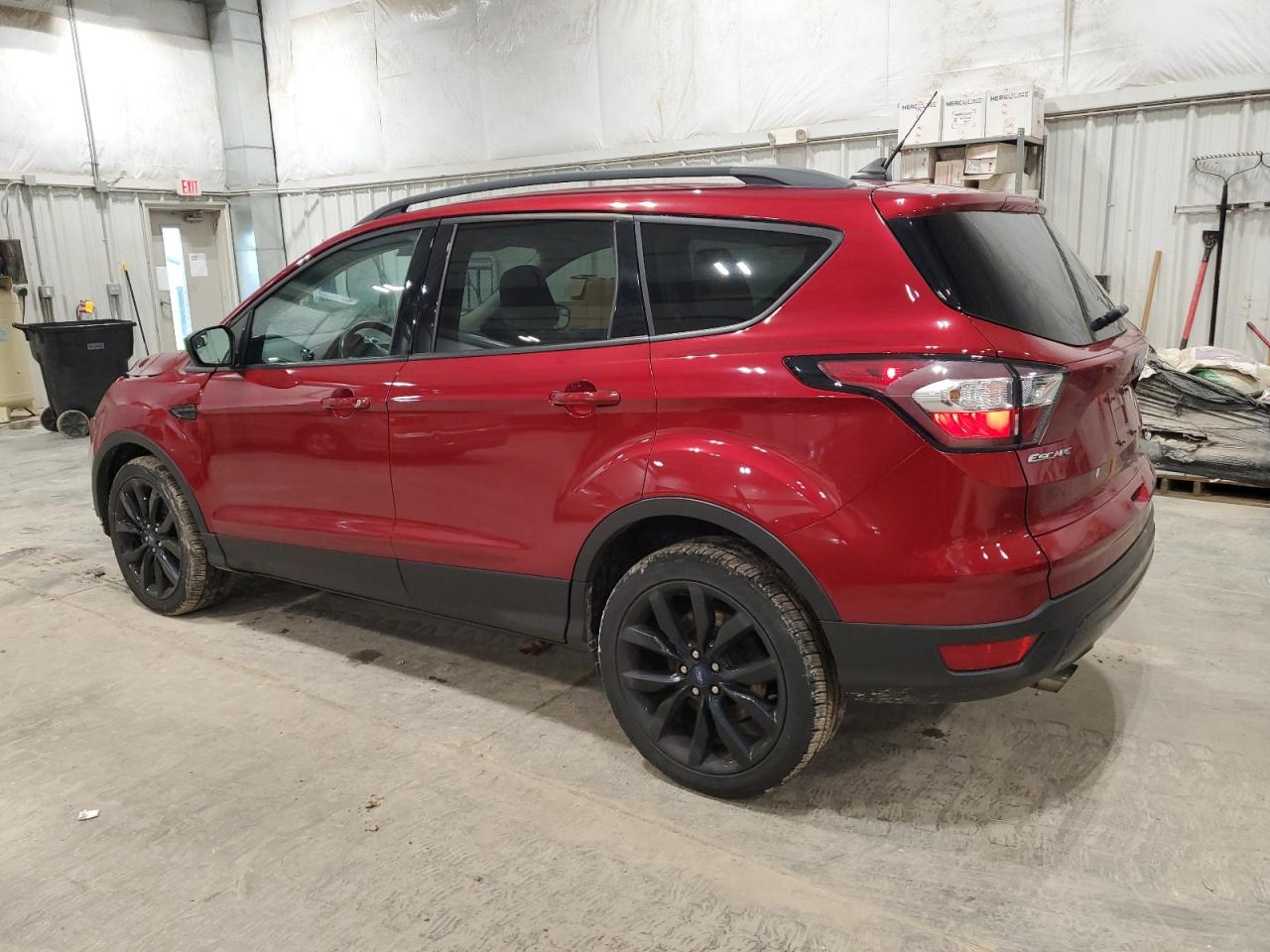 2018 Ford Escape VIN 1FMCU9HD7JUC67963 Copart auction photo, front end damage thumbnail 2