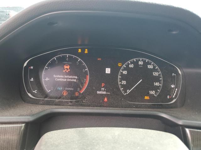 2019 Honda Accord VIN 1HGCV1F33KA043946 Copart auction photo, front end / hail damage thumbnail 9