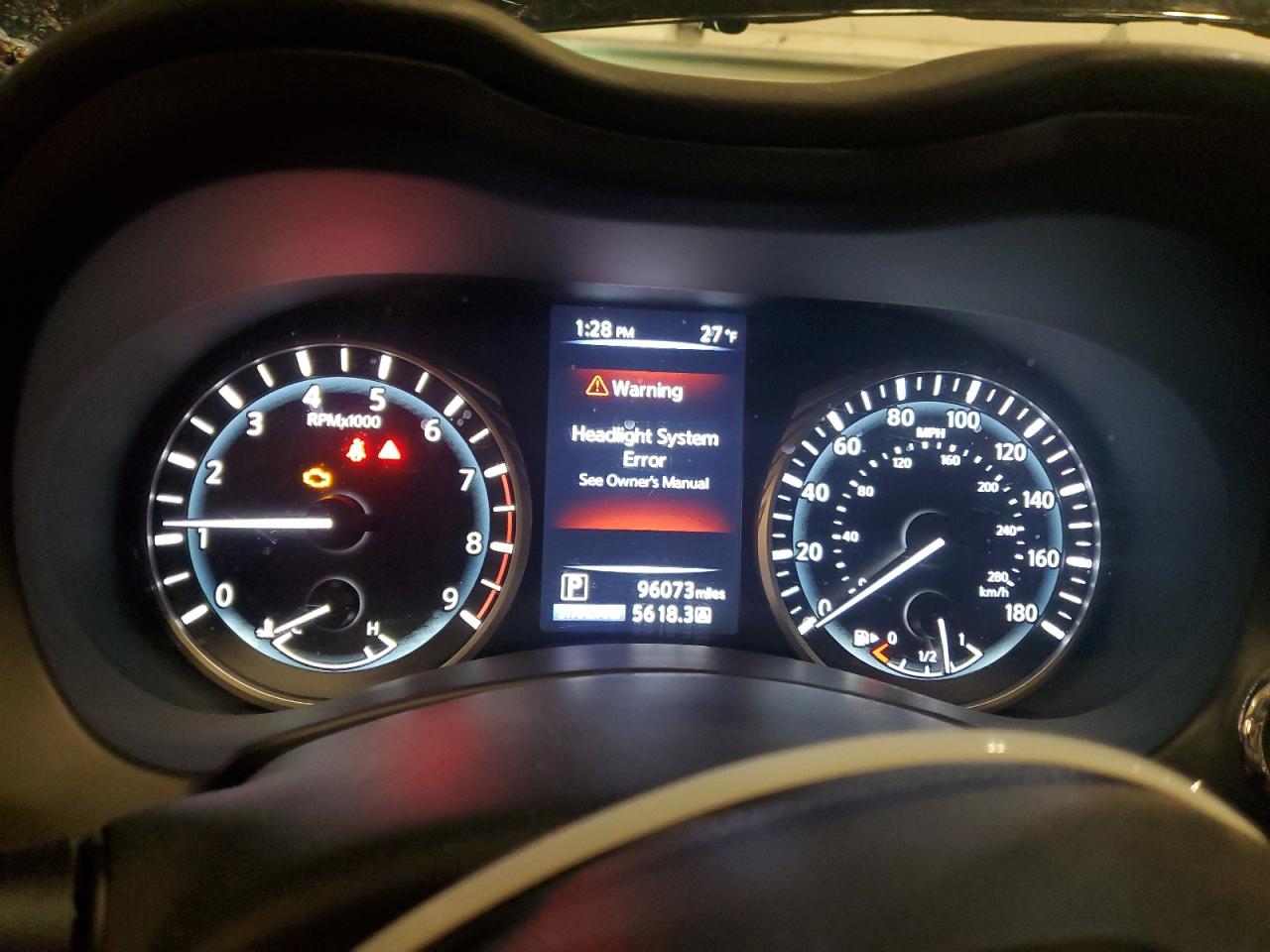 2018 Infiniti Q50 VIN JN1EV7AR1JM432252 Copart auction photo, front end damage thumbnail 9