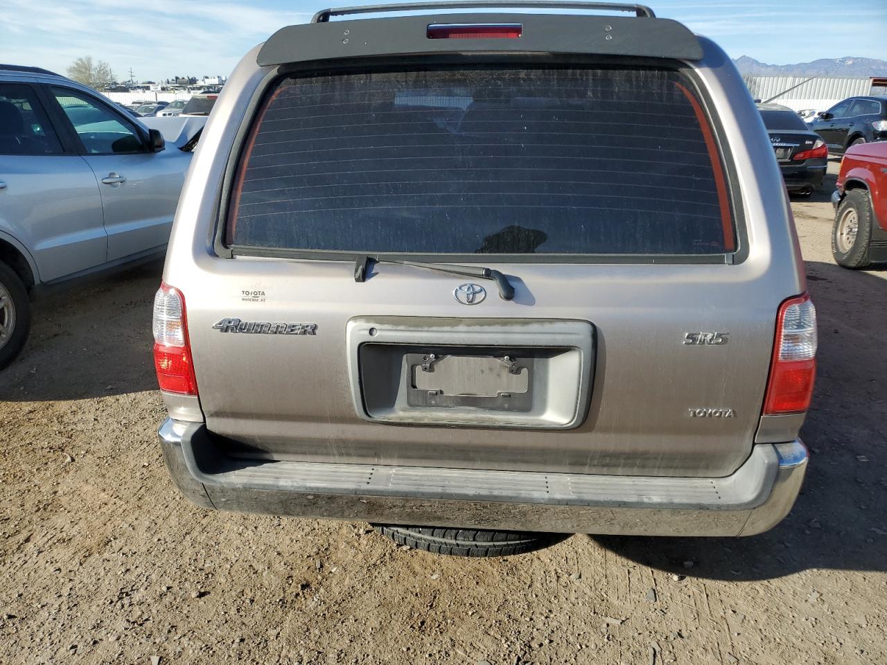 2001 Toyota 4Runner VIN JT3GN86RX10184776 Copart auction photo, front end damage thumbnail 6
