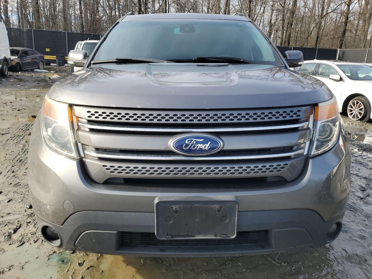 2014 Ford Explorer VIN 1FM5K8F8XEGB87589 Copart auction photo, undercarriage damage thumbnail 5