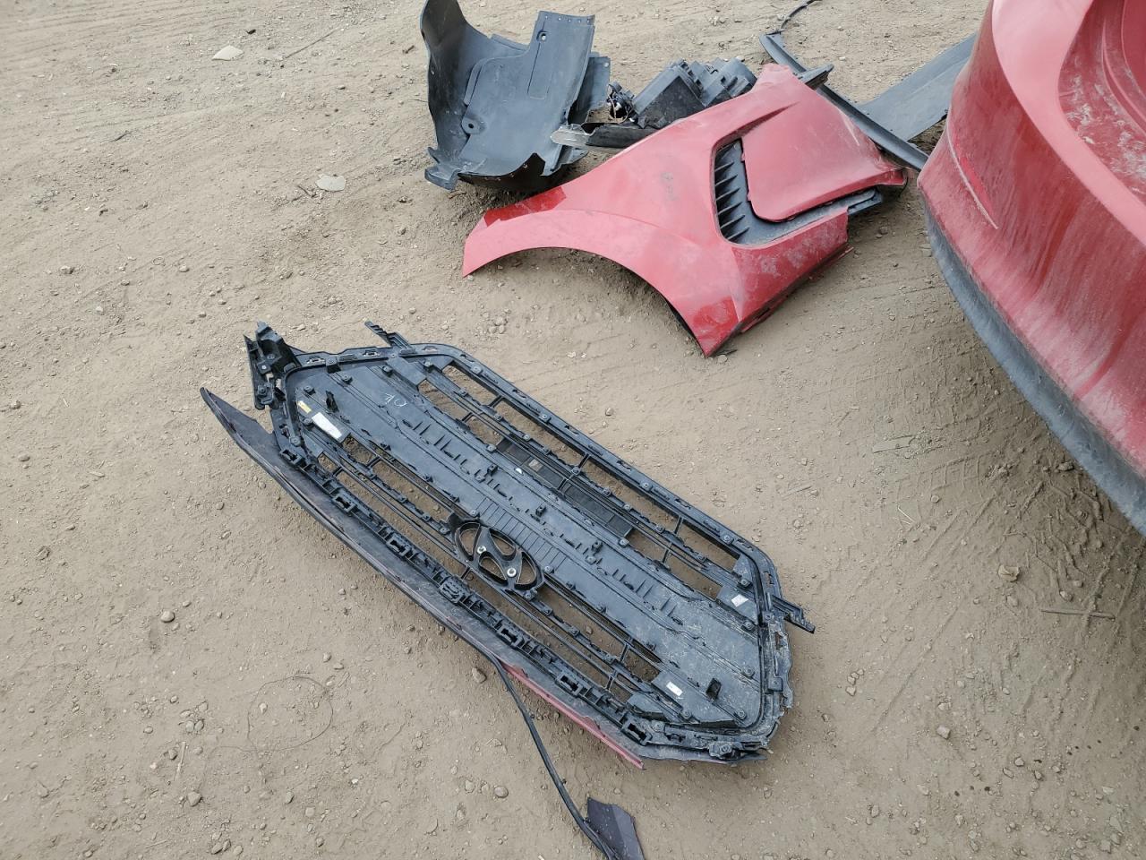2017 Hyundai Elantra VIN 5NPD74LF5HH080334 Copart auction photo, hail / all over damage thumbnail 14