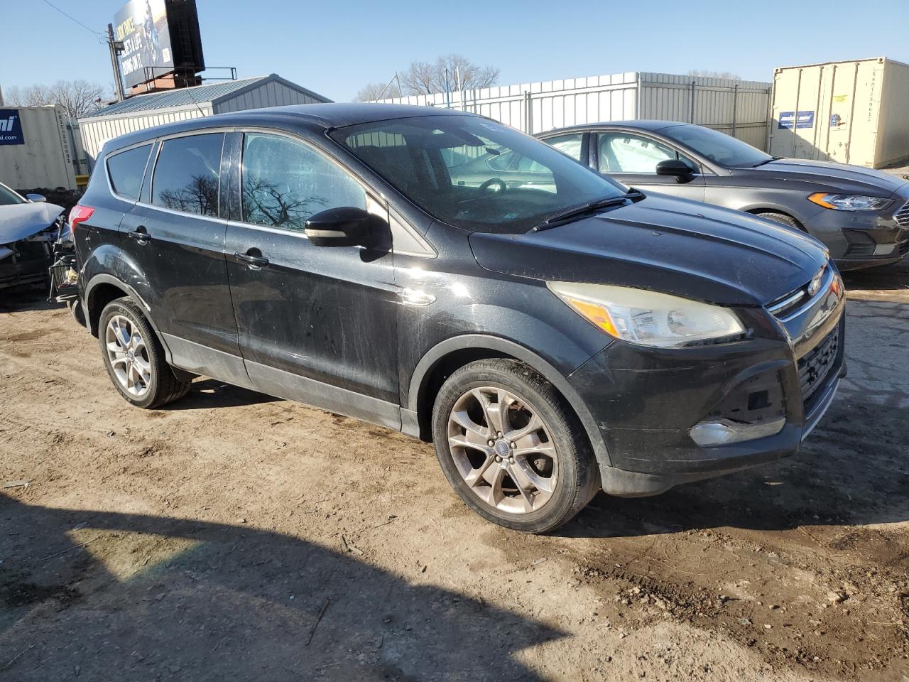 2013 Ford Escape VIN 1FMCU0HX9DUD38347 Copart auction photo, front end damage thumbnail 4