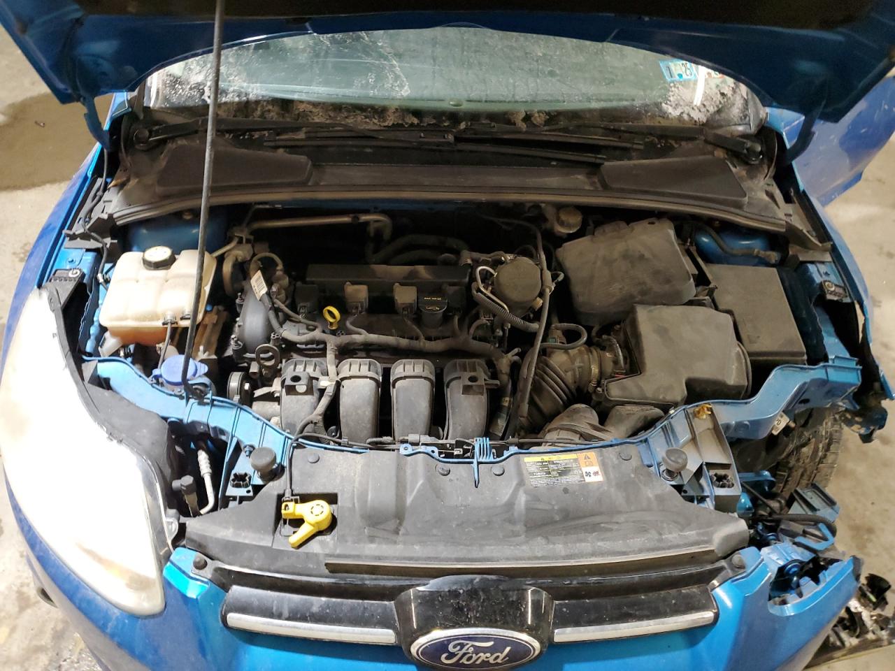 2012 Ford Focus VIN 1FAHP3F29CL447069 Copart auction photo, front end damage thumbnail 11