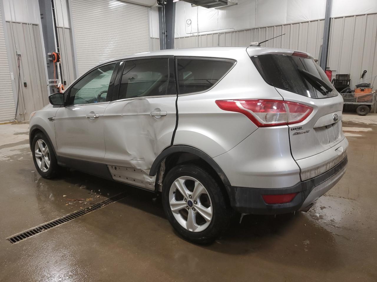 2014 Ford Escape VIN 1FMCU0GX7EUD32727 Copart auction photo, side / front end damage thumbnail 2