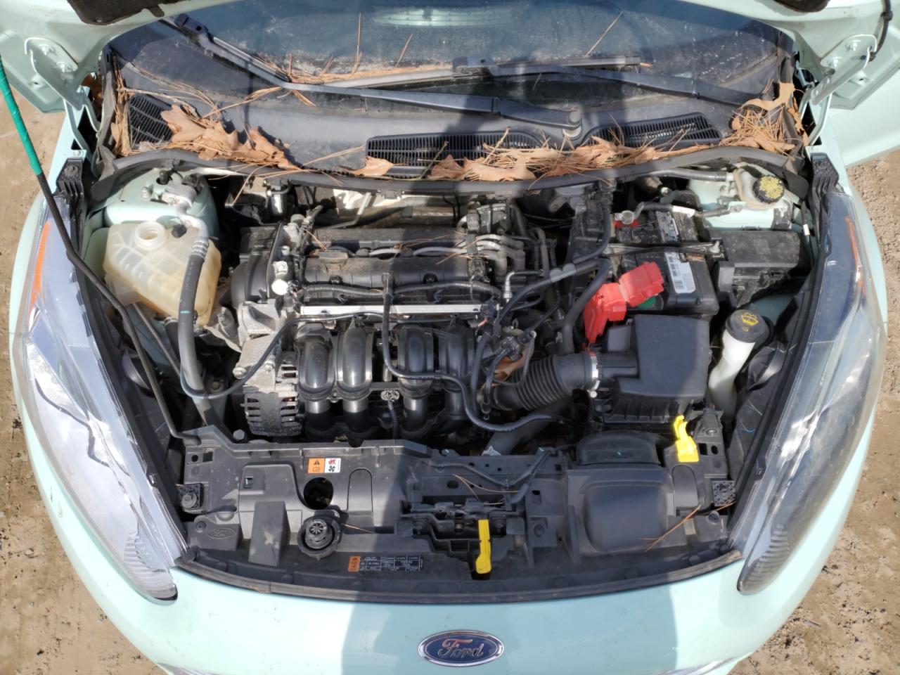 2017 Ford Fiesta VIN 3FADP4BJ1HM155696 Copart auction photo, front end damage thumbnail 11