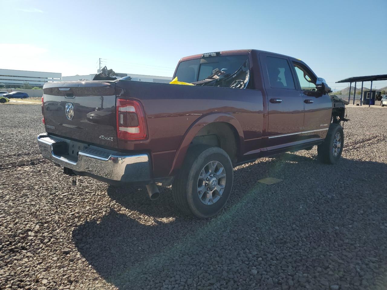 2019 RAM 2500 VIN 3C6UR5FL7KG602583 Copart auction photo, front end / rear end damage thumbnail 3