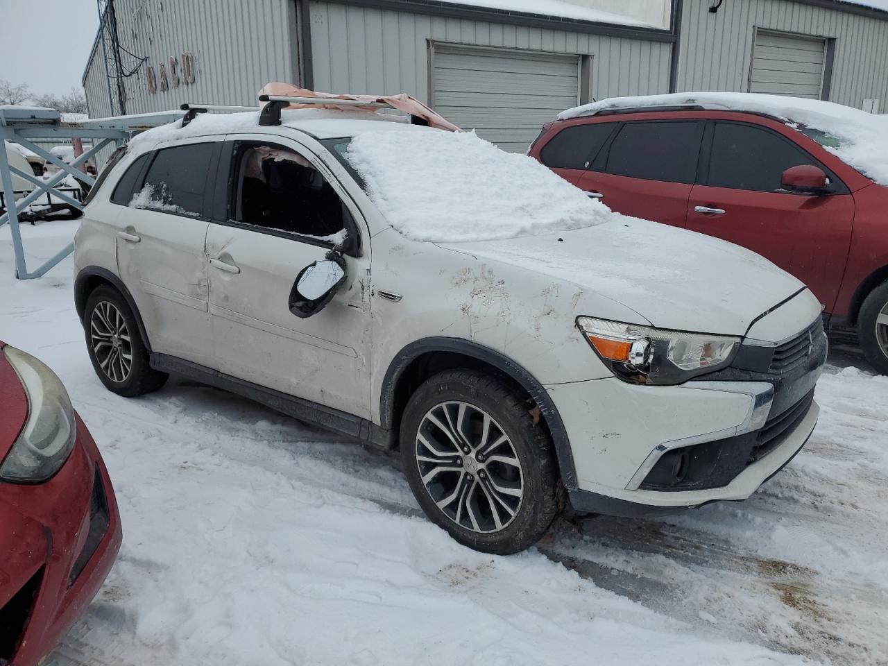 2017 Mitsubishi Outlander VIN JA4AR3AW7HZ024974 Copart auction photo, all over damage thumbnail 4