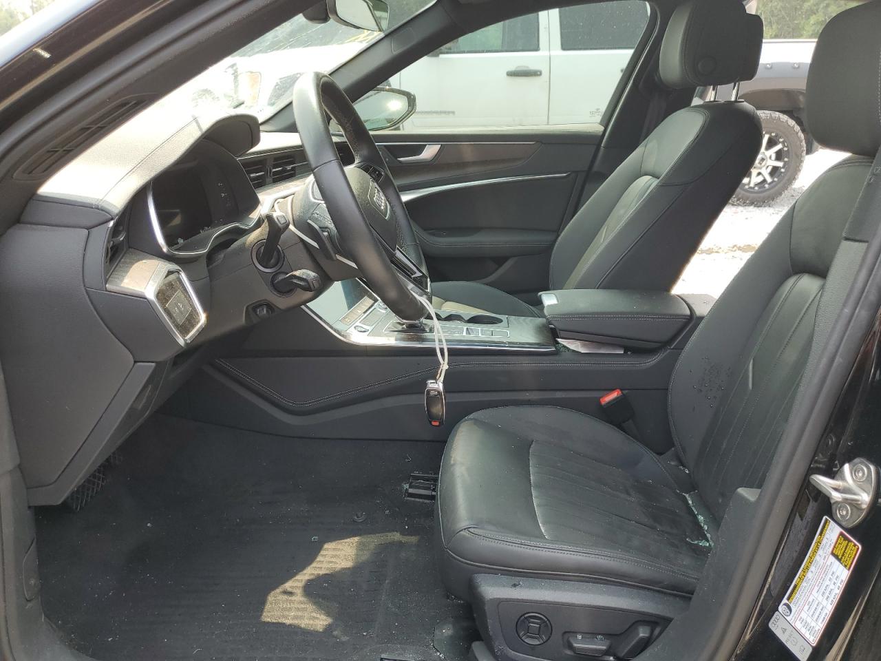 2021 Audi A6 VIN WAUE3AF2XMN086502 Copart auction photo, burn - engine / front end damage thumbnail 7