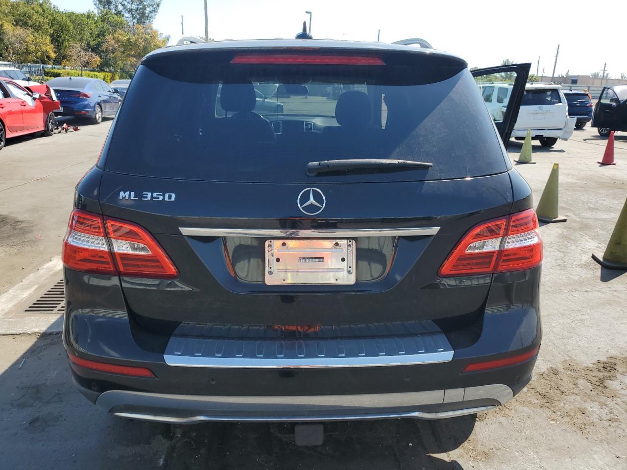 2015 Mercedes-Benz M-klasse VIN 4JGDA5JB8FA529433 Copart auction photo, front end damage thumbnail 6