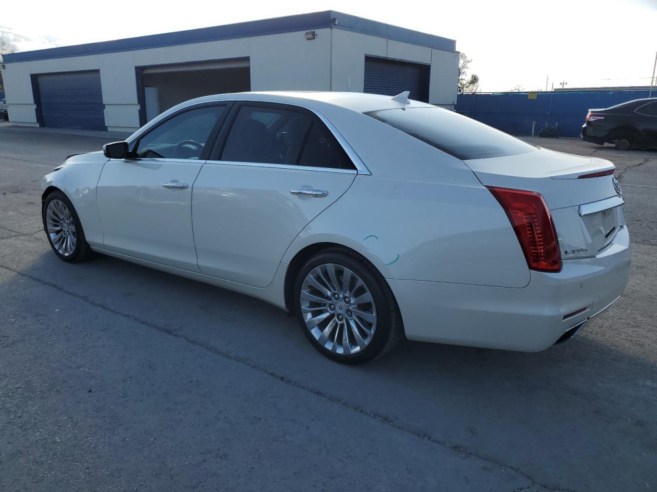 2014 Cadillac CTS VIN 1G6AX5S39E0176138 Copart auction photo, front end damage thumbnail 2