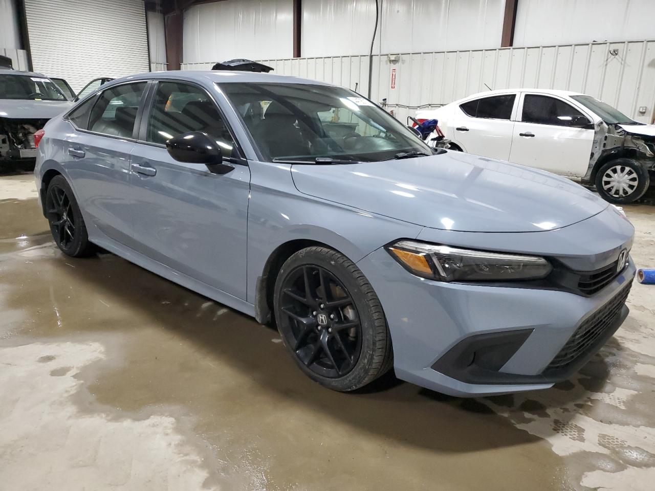 2023 Honda Civic VIN 2HGFE2F54PH505055 Copart auction photo, side damage thumbnail 4