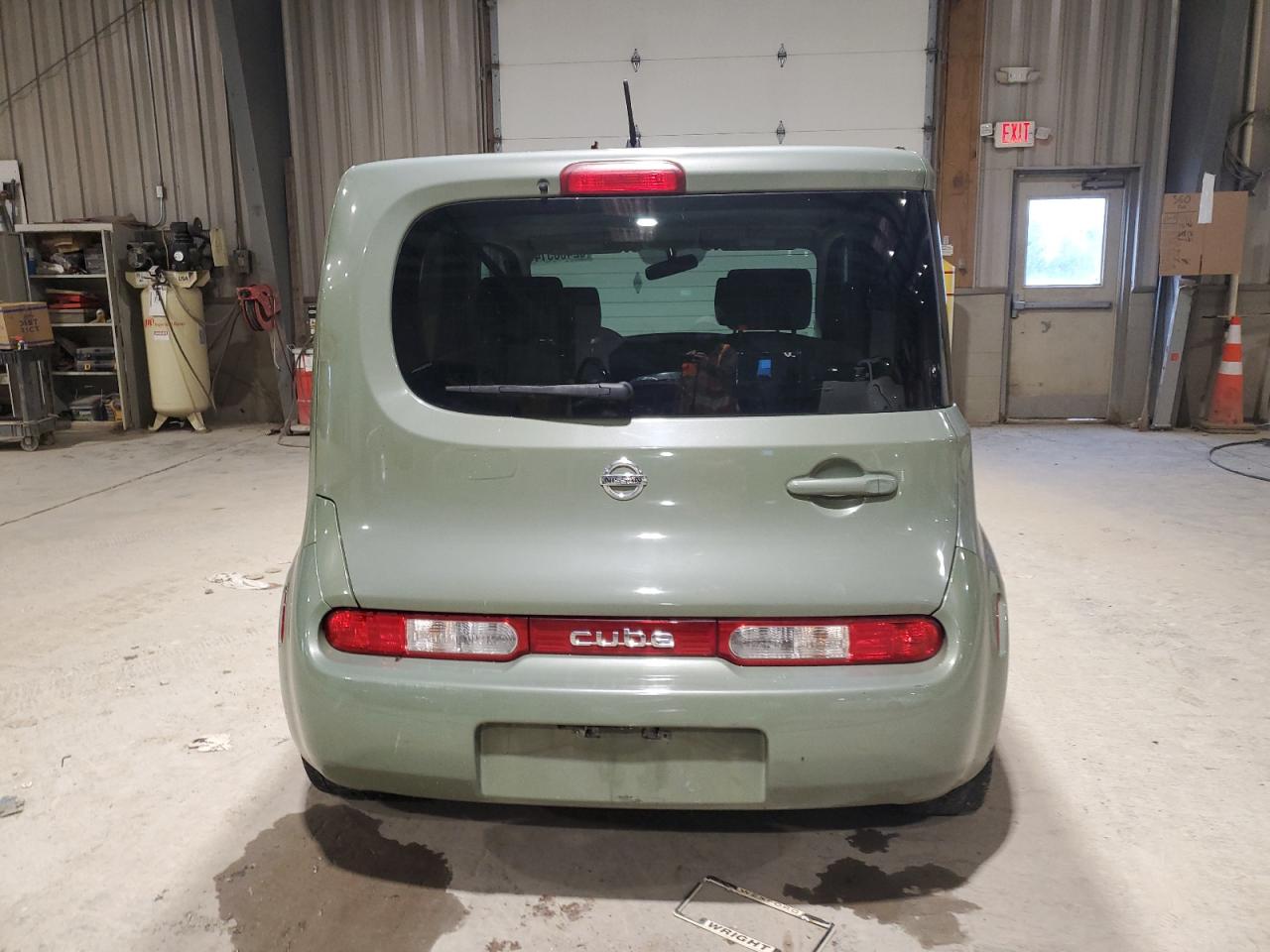 2009 Nissan Cube VIN JN8AZ28R89T100436 Copart auction photo, side / mechanical damage thumbnail 6