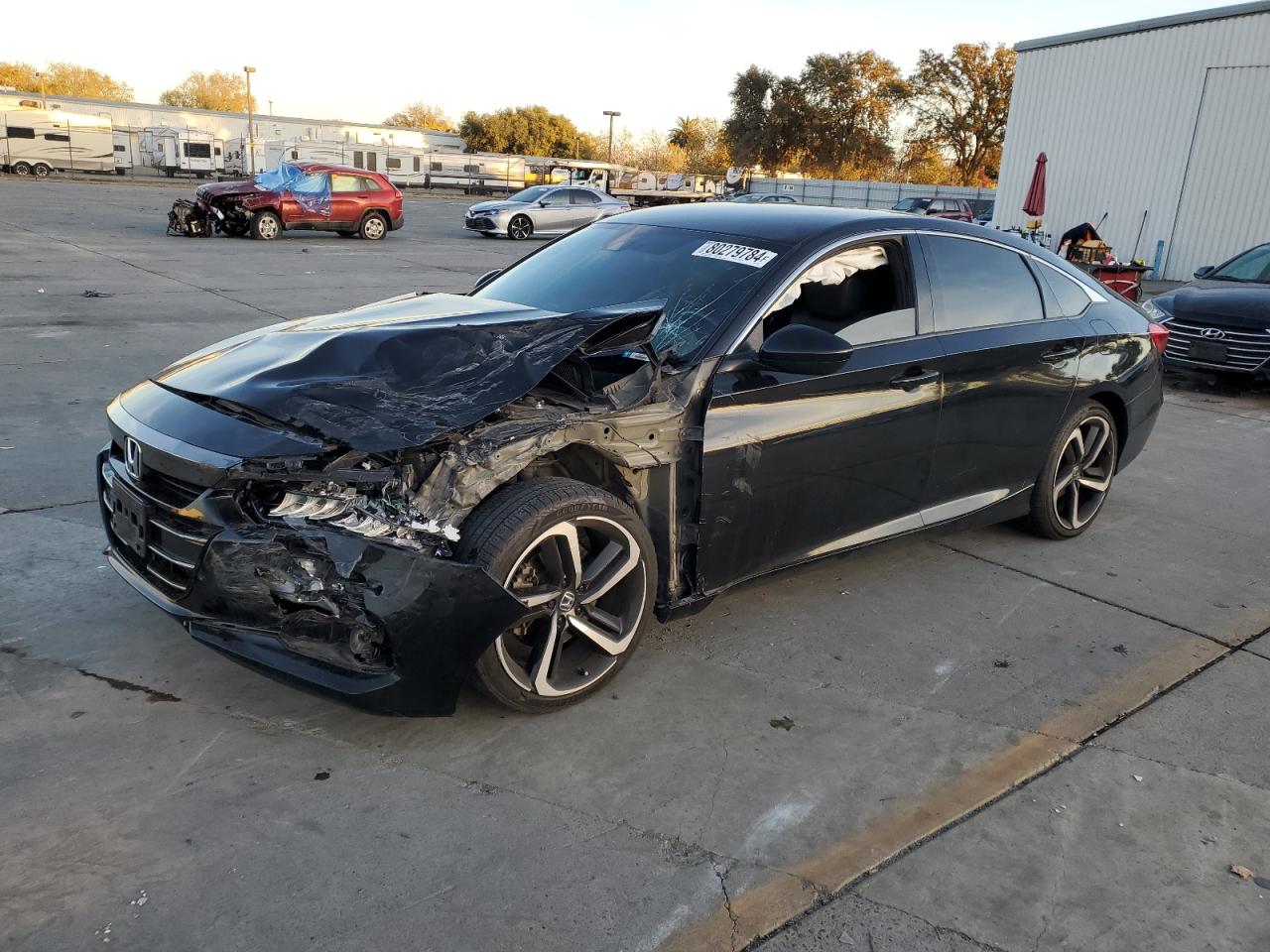 2021 Honda Accord VIN 1HGCV1F30MA102938