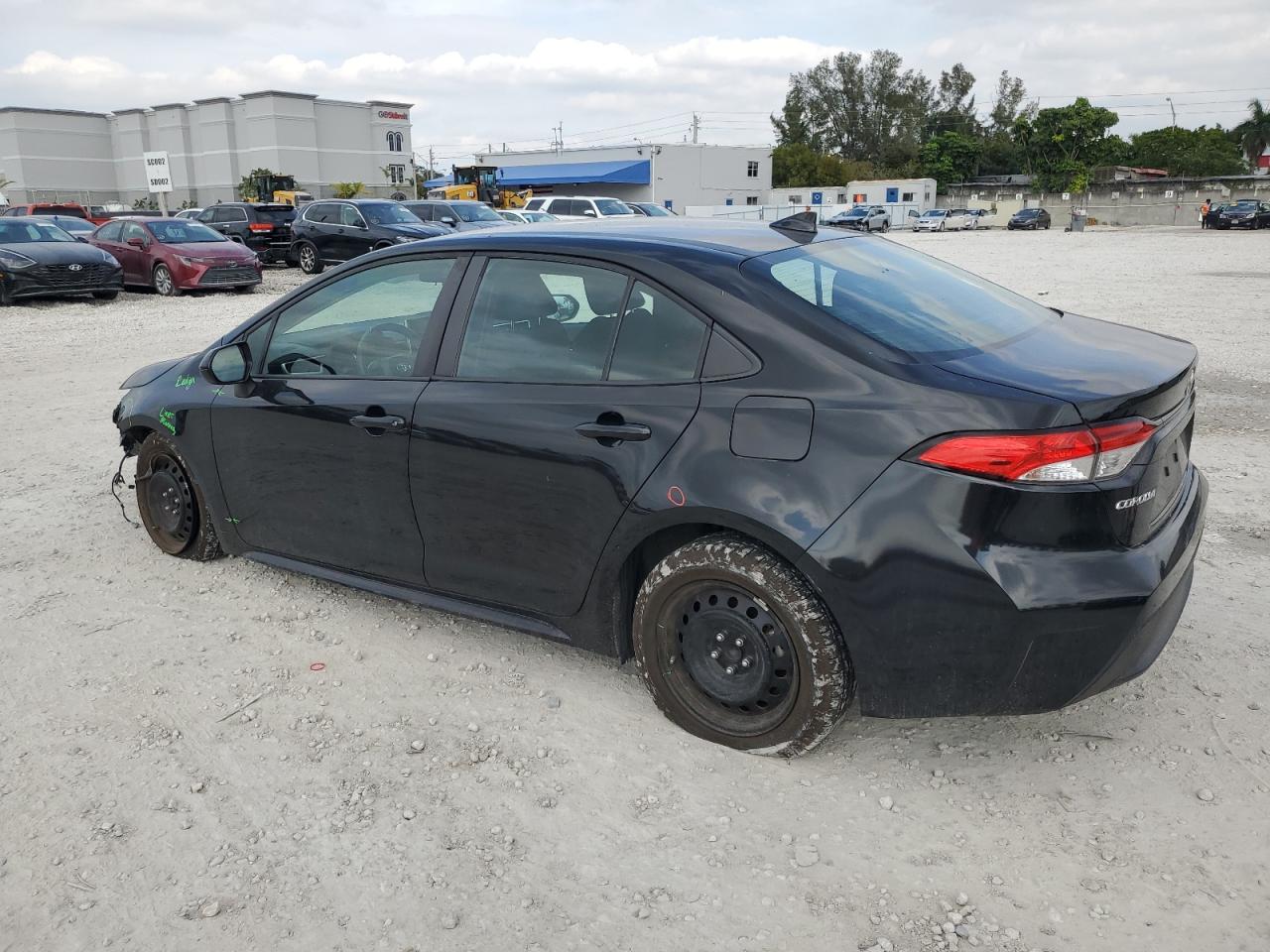 2021 Toyota Corolla VIN 5YFEPMAE4MP177469 Copart auction photo, front end damage thumbnail 2