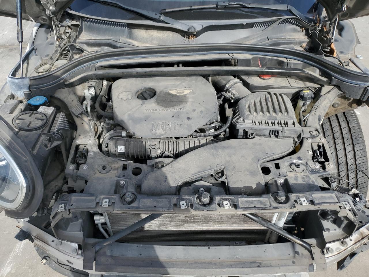 2017 MINI Cooper VIN WMZYT3C38H3B66023 Copart auction photo, front end damage thumbnail 11
