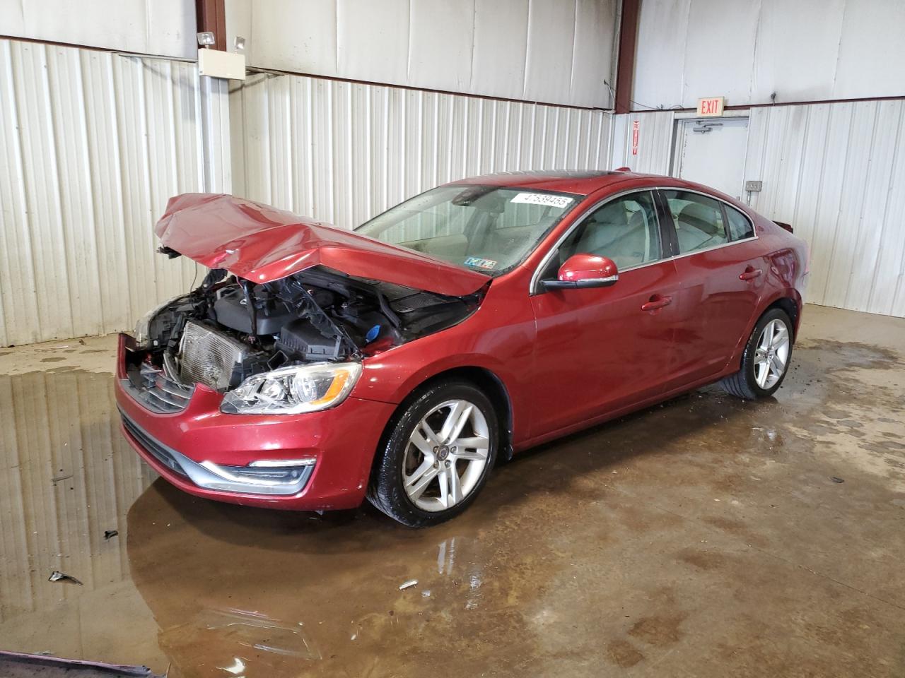 2015 Volvo S60 VIN YV126MFC4F1317471 - Copart auction photo