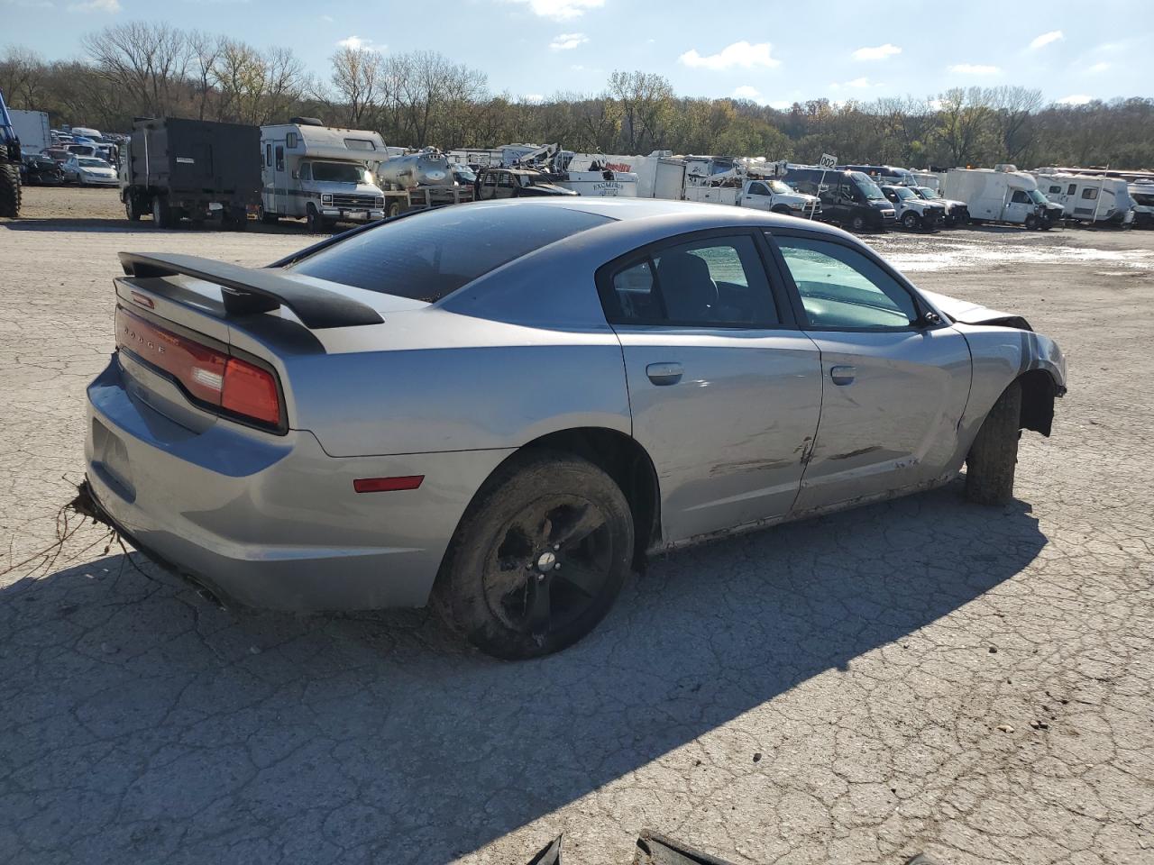 2011 Dodge Charger VIN 2B3CL3CG8BH544759 Copart auction photo, all over / undercarriage damage thumbnail 3