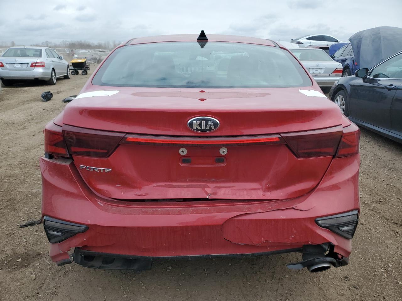 2019 KIA Forte VIN 3KPF24AD8KE112827 Copart auction photo, rear end damage thumbnail 6