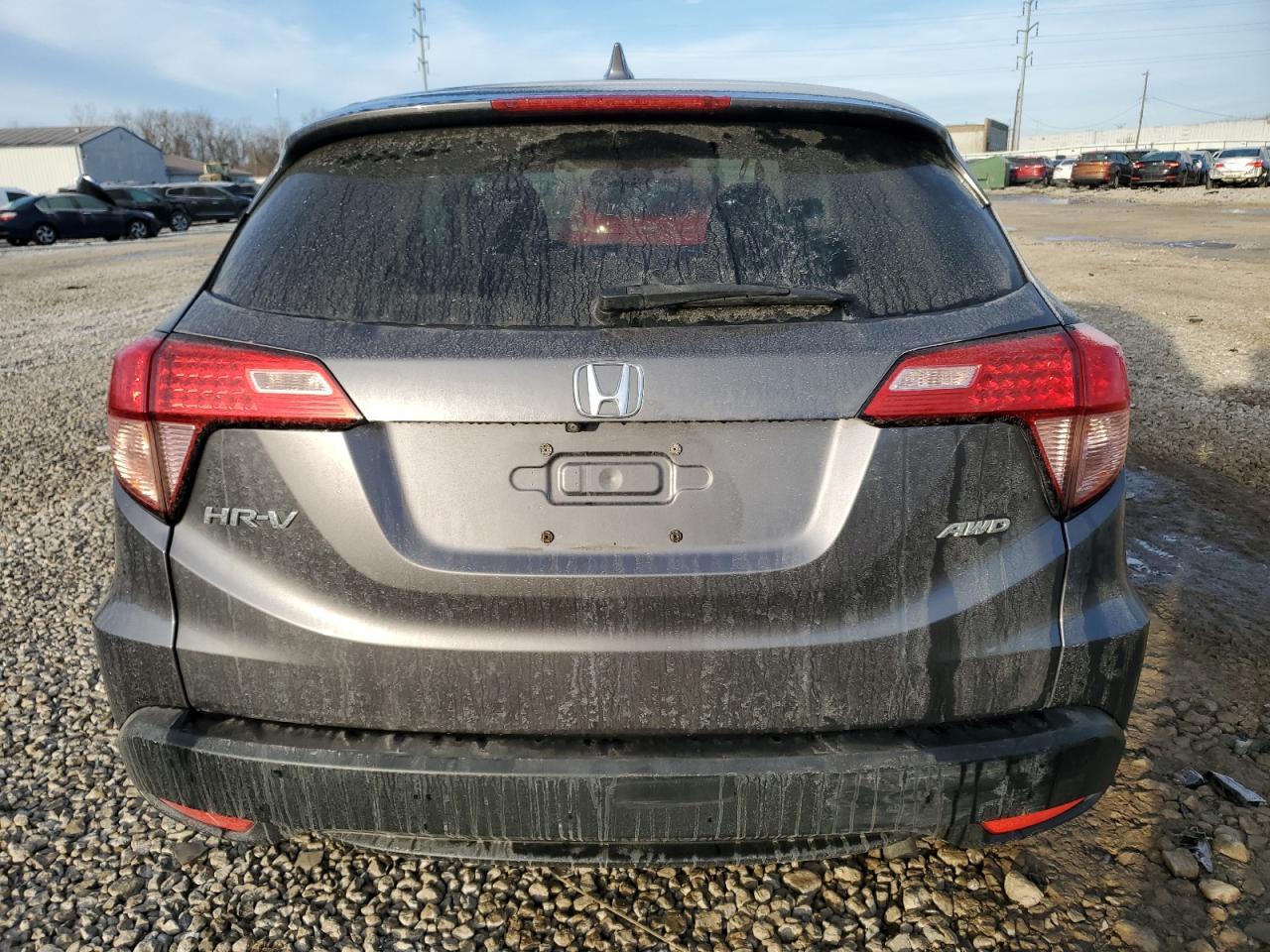 2018 Honda HR-V VIN 3CZRU6H51JG711955 Copart auction photo, front end / undercarriage damage thumbnail 6