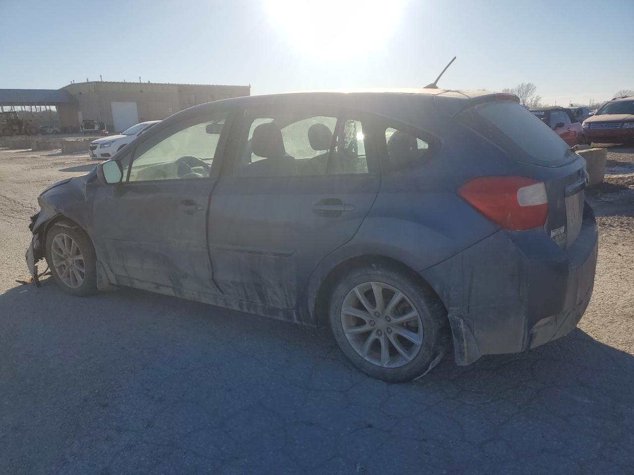 2012 Subaru Impreza VIN JF1GPAC62CH209610 Copart auction photo, front end / side damage thumbnail 2