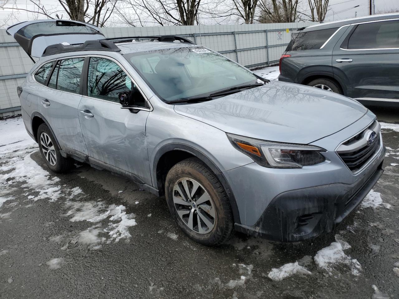 2020 Subaru Legacy VIN 4S4BTAAC6L3204315 Copart auction photo, side damage thumbnail 4