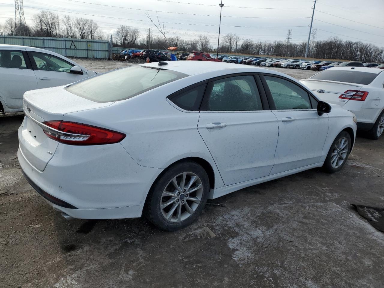 2017 Ford Fusion VIN 3FA6P0H7XHR395863 Copart auction photo, front end damage thumbnail 3