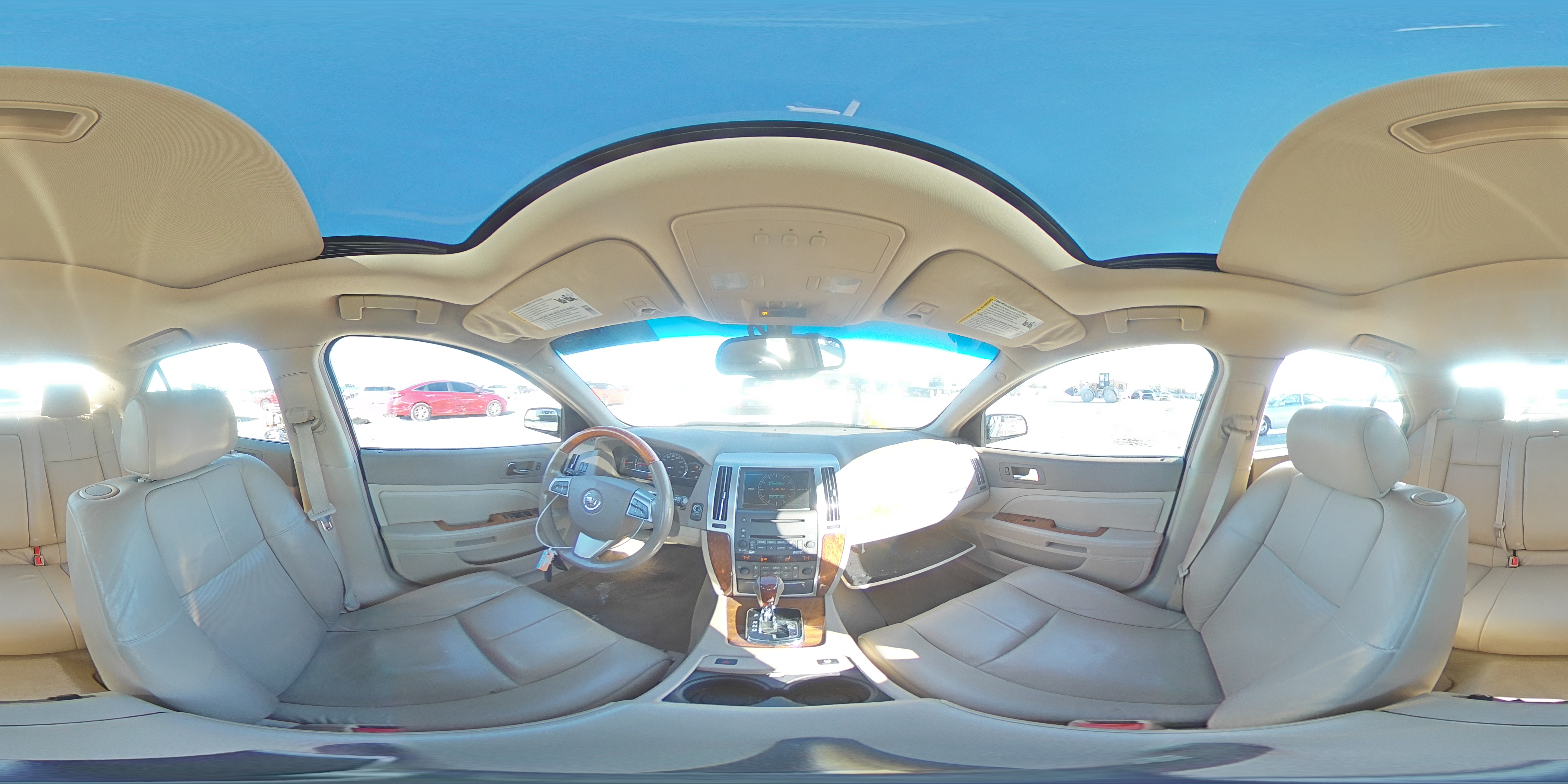 2009 Cadillac STS VIN 1G6DD67V690120833 Copart auction photo, rear end damage thumbnail 13