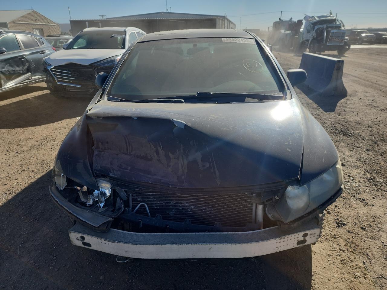 2009 Honda Civic VIN 2HGFA15859H503058 Copart auction photo, front end / rear end damage thumbnail 5