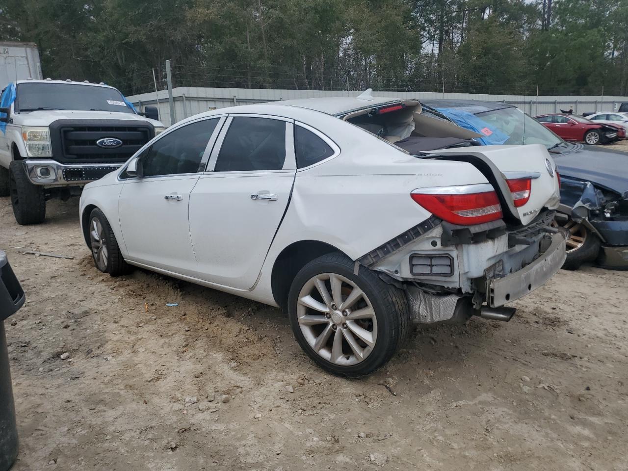 2012 Buick Verano VIN 1G4PP5SK0C4185357 Copart auction photo, rear end / side damage thumbnail 2