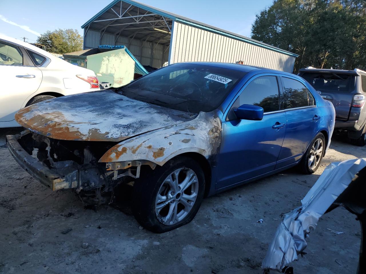2012 Ford Fusion VIN 3FAHP0HA2CR417738
