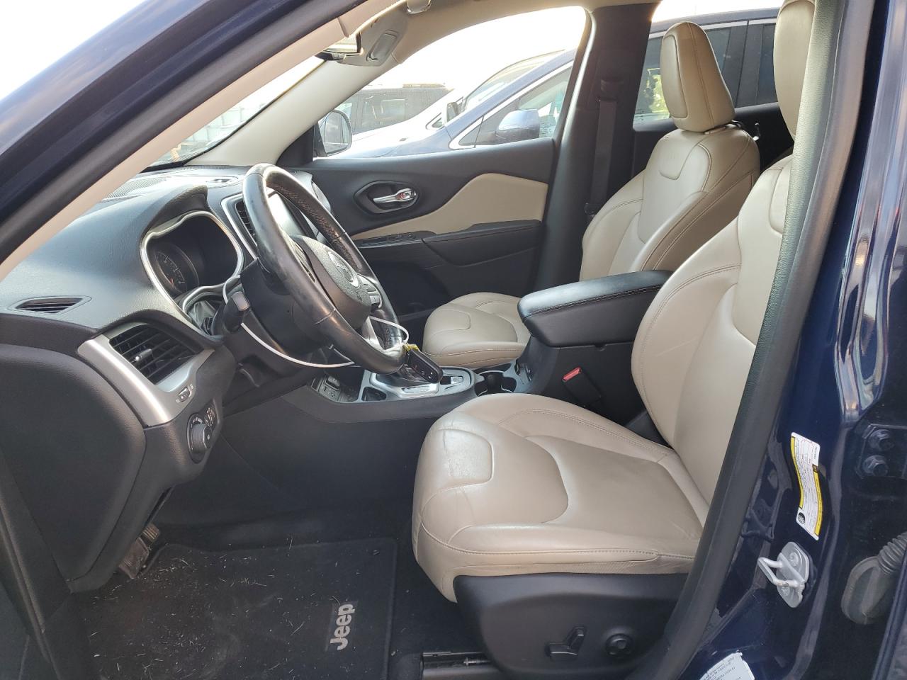 2015 Jeep Grand Cherokee VIN 1C4PJLDB1FW677783 Copart auction photo, front end / side damage thumbnail 7