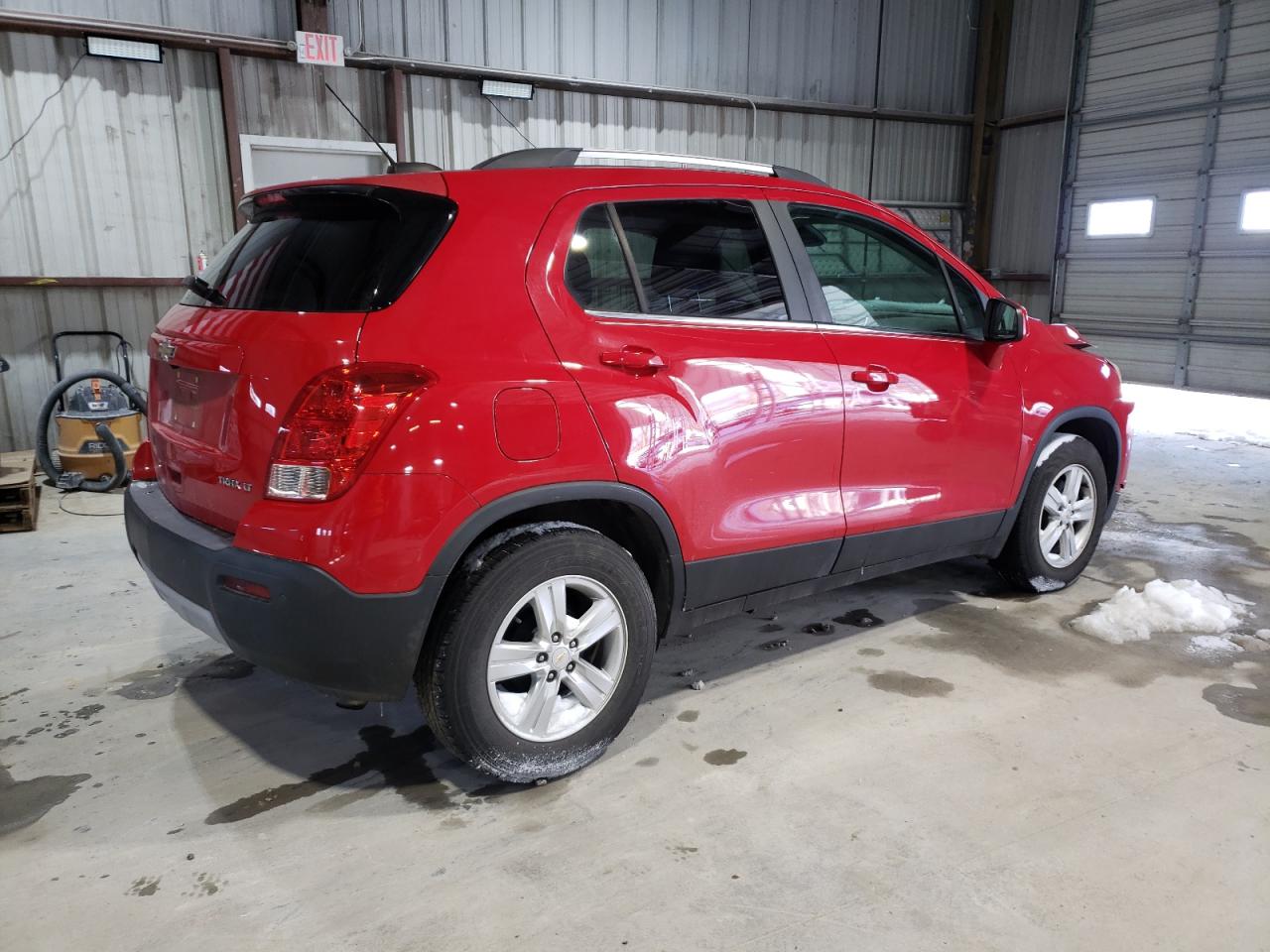 2016 Chevrolet Trax VIN KL7CJLSB6GB540118 Copart auction photo, front end damage thumbnail 3
