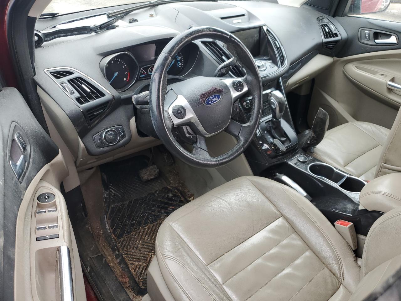 2014 Ford Escape VIN 1FMCU9J97EUC77808 Copart auction photo, front end damage thumbnail 8