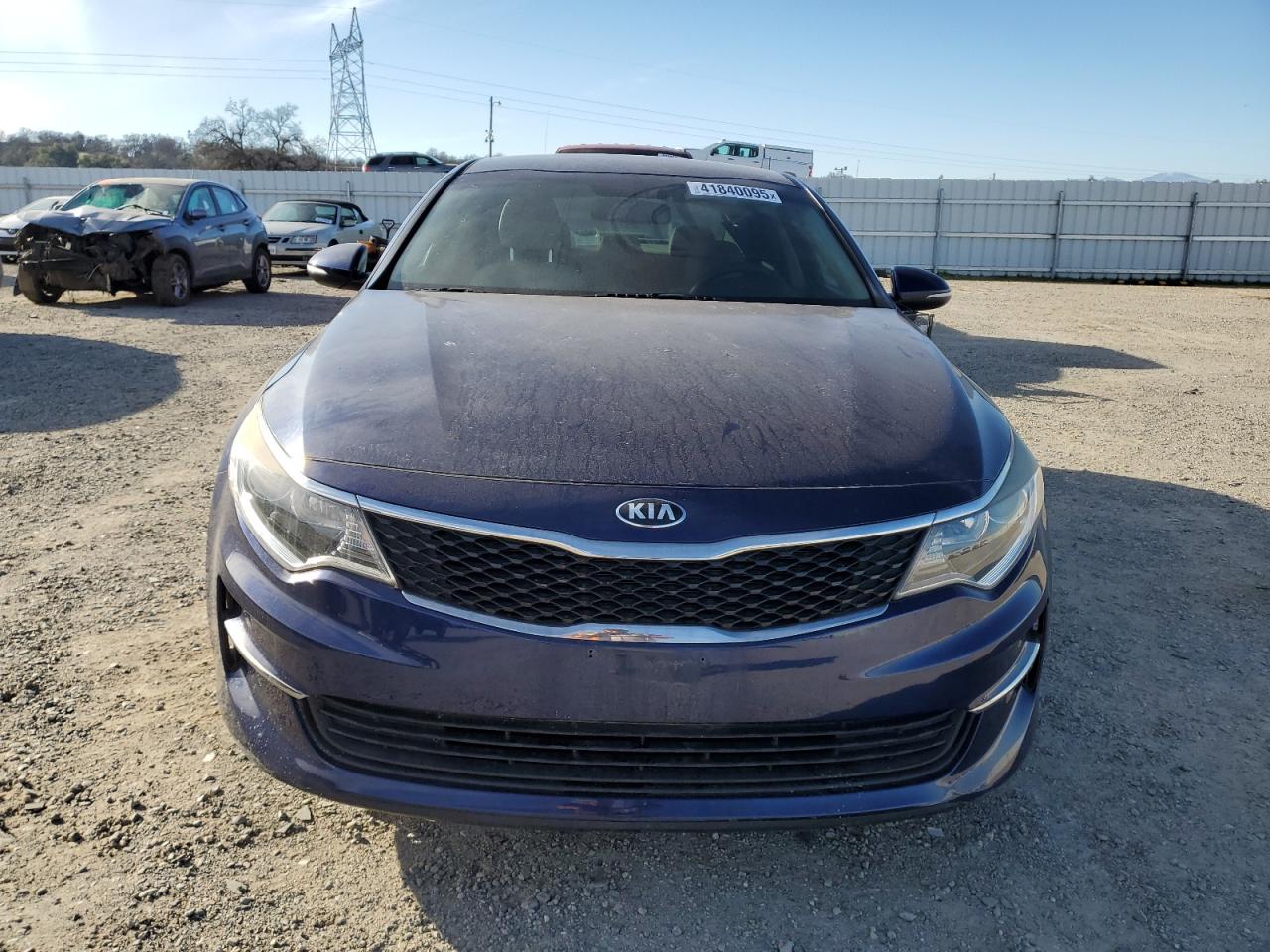 2016 KIA Optima VIN 5XXGT4L36GG062076 Copart auction photo, side / rear end damage thumbnail 5