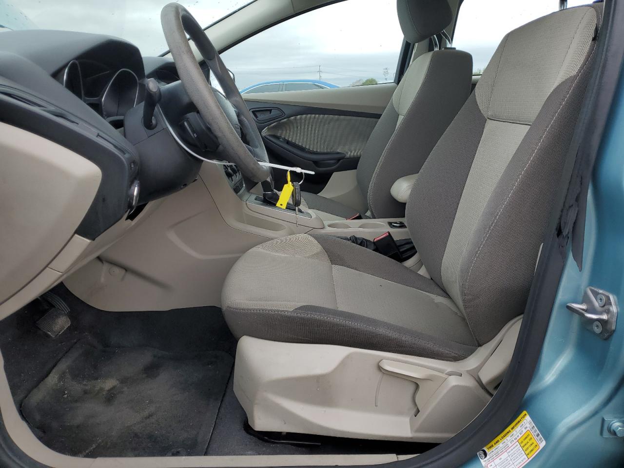 2012 Ford Focus VIN 1FAHP3F26CL290519 Copart auction photo, front end / rear end damage thumbnail 7