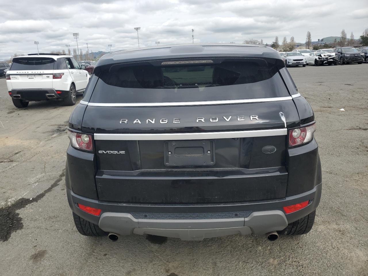 2013 Land Rover Range Rover VIN SALVV2BGXDH712836 Copart auction photo, front end / side damage thumbnail 6