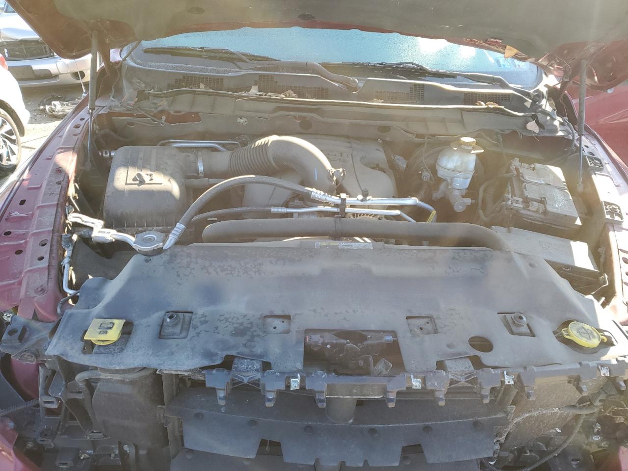 2013 RAM 1500 VIN 1C6RR7LT7DS651901 Copart auction photo, front end / rear end damage thumbnail 11