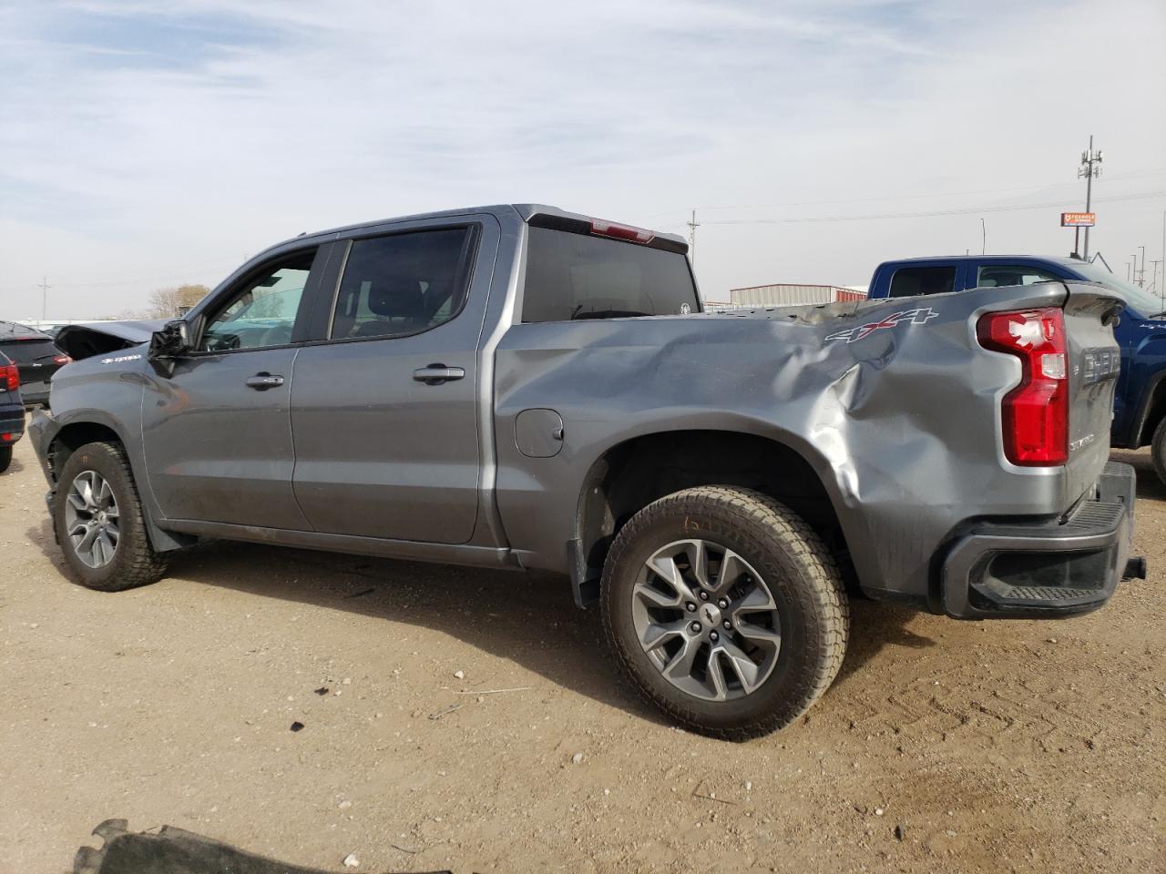2020 Chevrolet Silverado VIN 1GCPYEEK3LZ175325 Copart auction photo, all over damage thumbnail 2