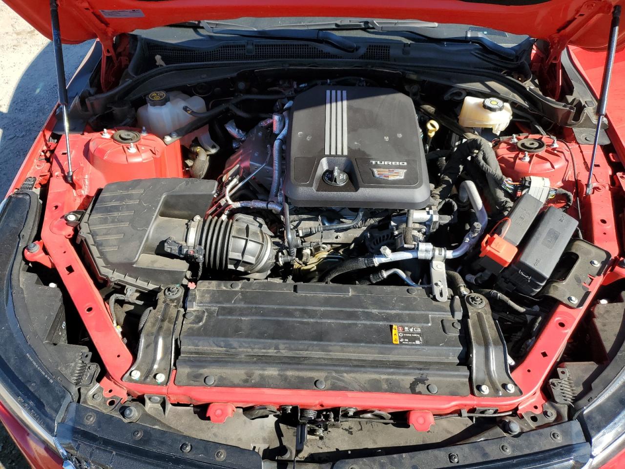 2020 Cadillac CT4 VIN 1G6DC5RK7L0152925 Copart auction photo, rear end damage thumbnail 13