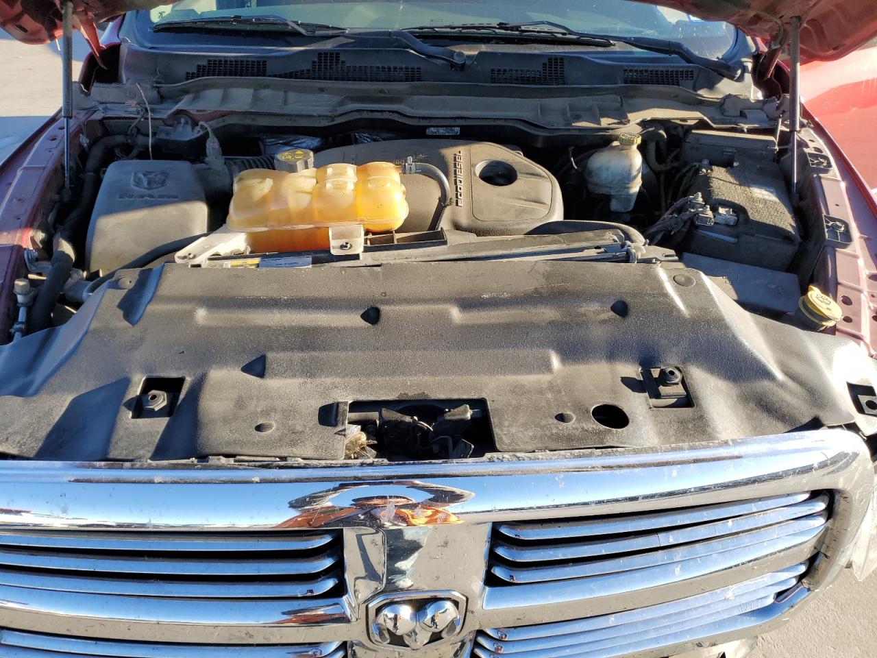 2014 RAM 1500 VIN 1C6RR6LM8ES337906 Copart auction photo, front end damage thumbnail 13