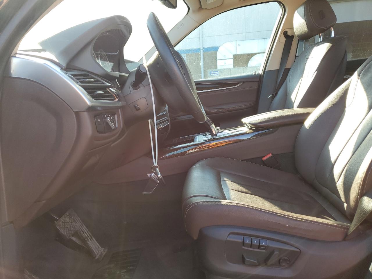2014 BMW X5 VIN 5UXKR0C55E0H21462 Copart auction photo, front end damage thumbnail 7