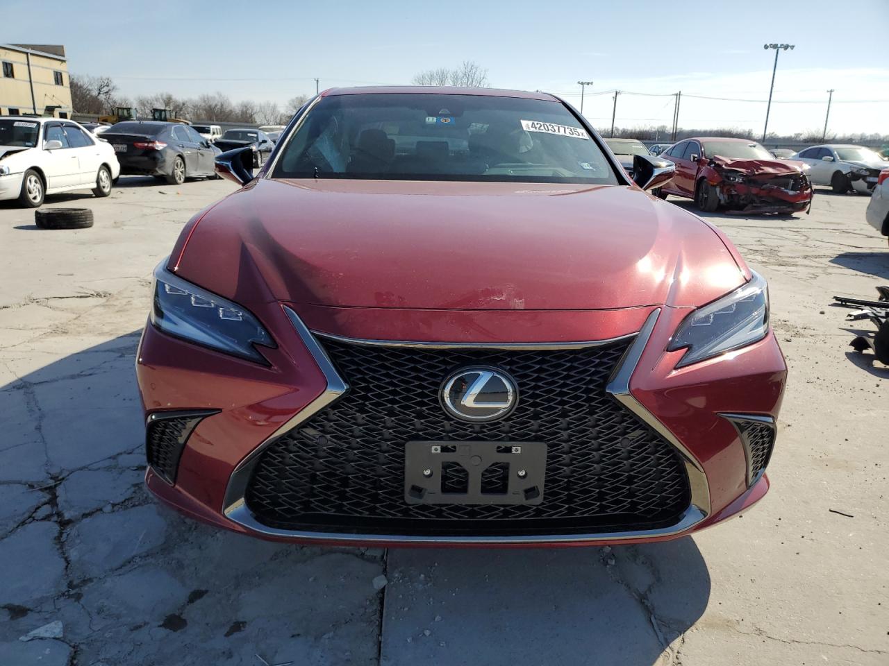 2022 Lexus ES VIN 58AJZ1B1XNU126313 Copart auction photo, mechanical / side damage thumbnail 5
