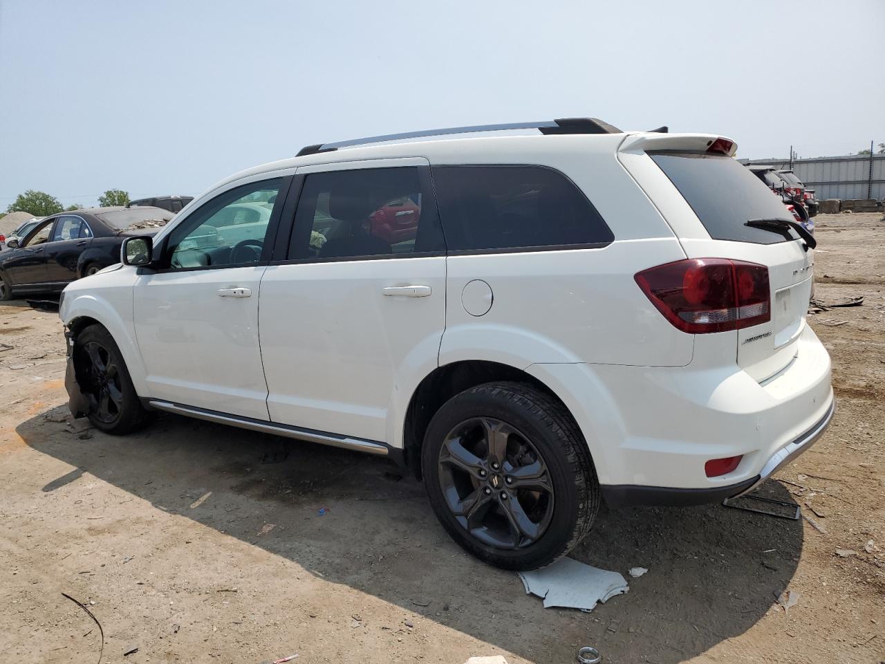2020 Dodge Journey VIN 3C4PDCGB2LT206147 Copart auction photo, front end / side damage thumbnail 2