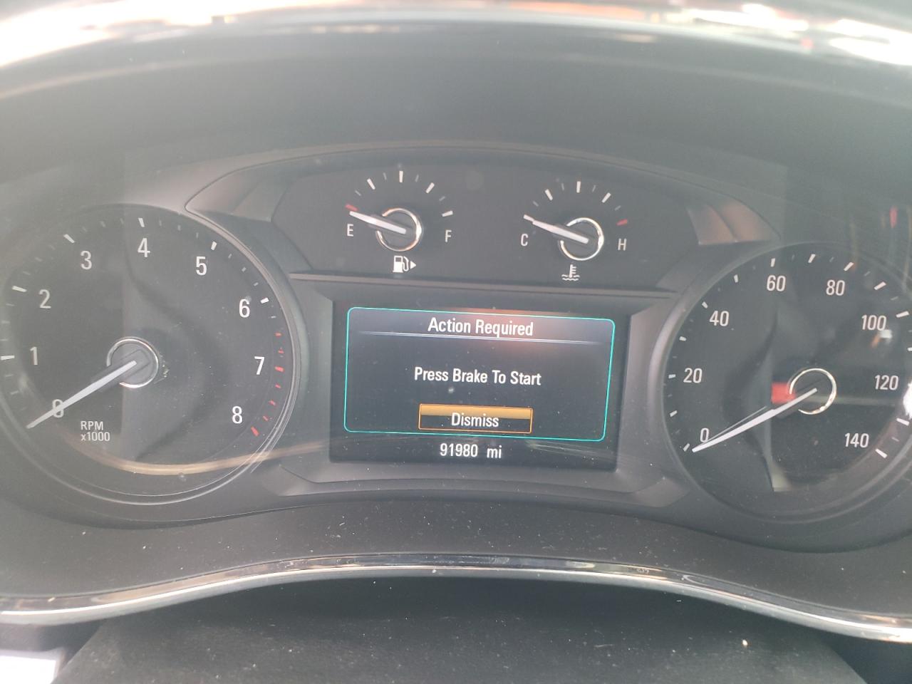 2017 Buick Encore VIN KL4CJDSB6HB019968 Copart auction photo, mechanical damage thumbnail 9
