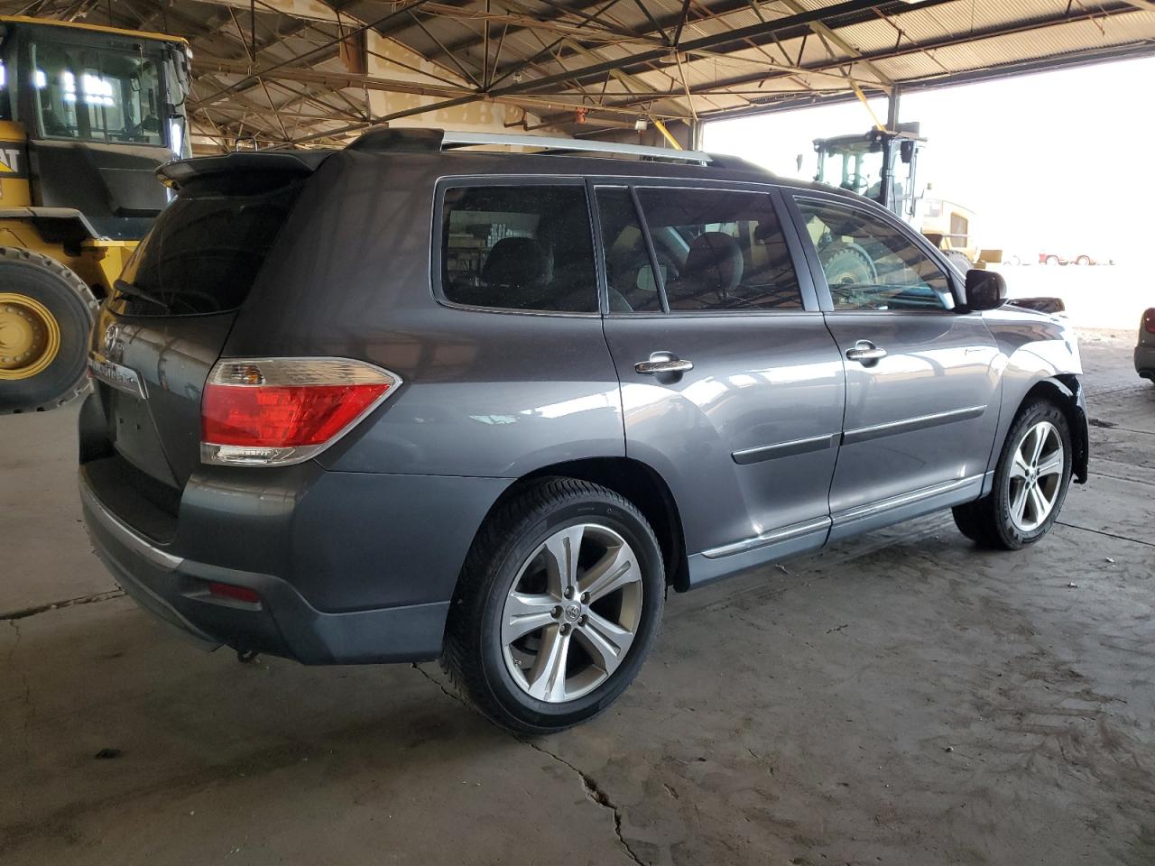 2012 Toyota Highlander VIN 5TDYK3EH5CS065506 Copart auction photo, front end damage thumbnail 3